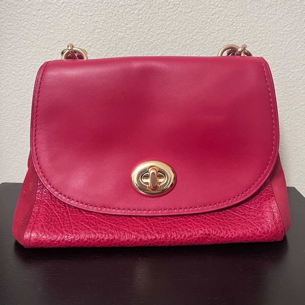 Red Coach Bag
